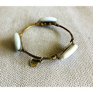 Bourbon and Bowties Bracelet Gold Tone